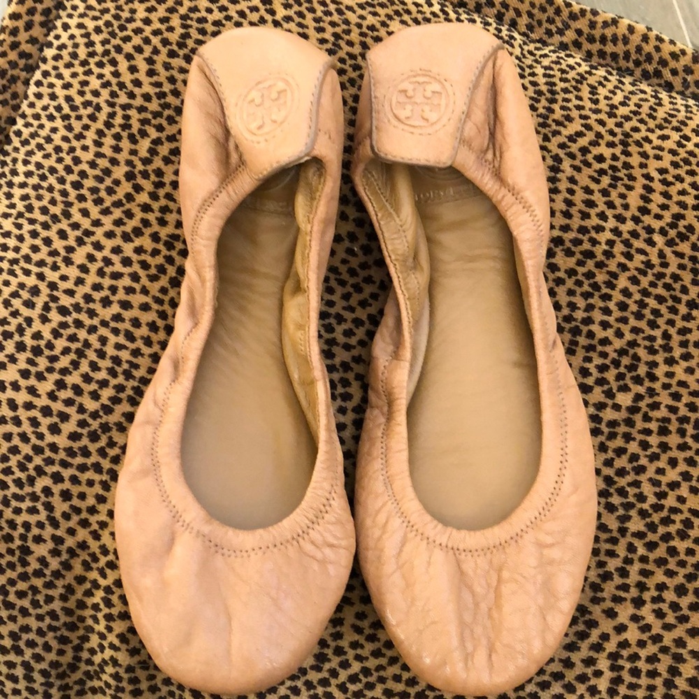 Tory Burch Nude Ballet Slipper Flat - Gem
